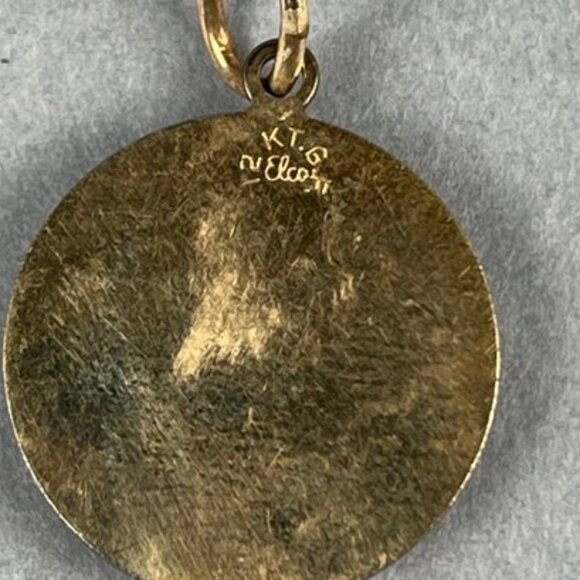 Vintage Seattle Girls Athletic League Medal 12K Gold Filled Sterling Chain Charm - Picture 5 of 11